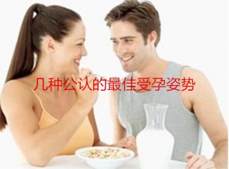 几种公认的最佳受孕姿势