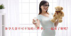 备孕夫妻不可不知的六件事，一起来了解吧！