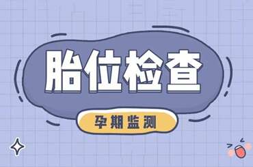 胎位检查