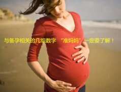与备孕相关的几组数字，“准妈妈”一定要了解！